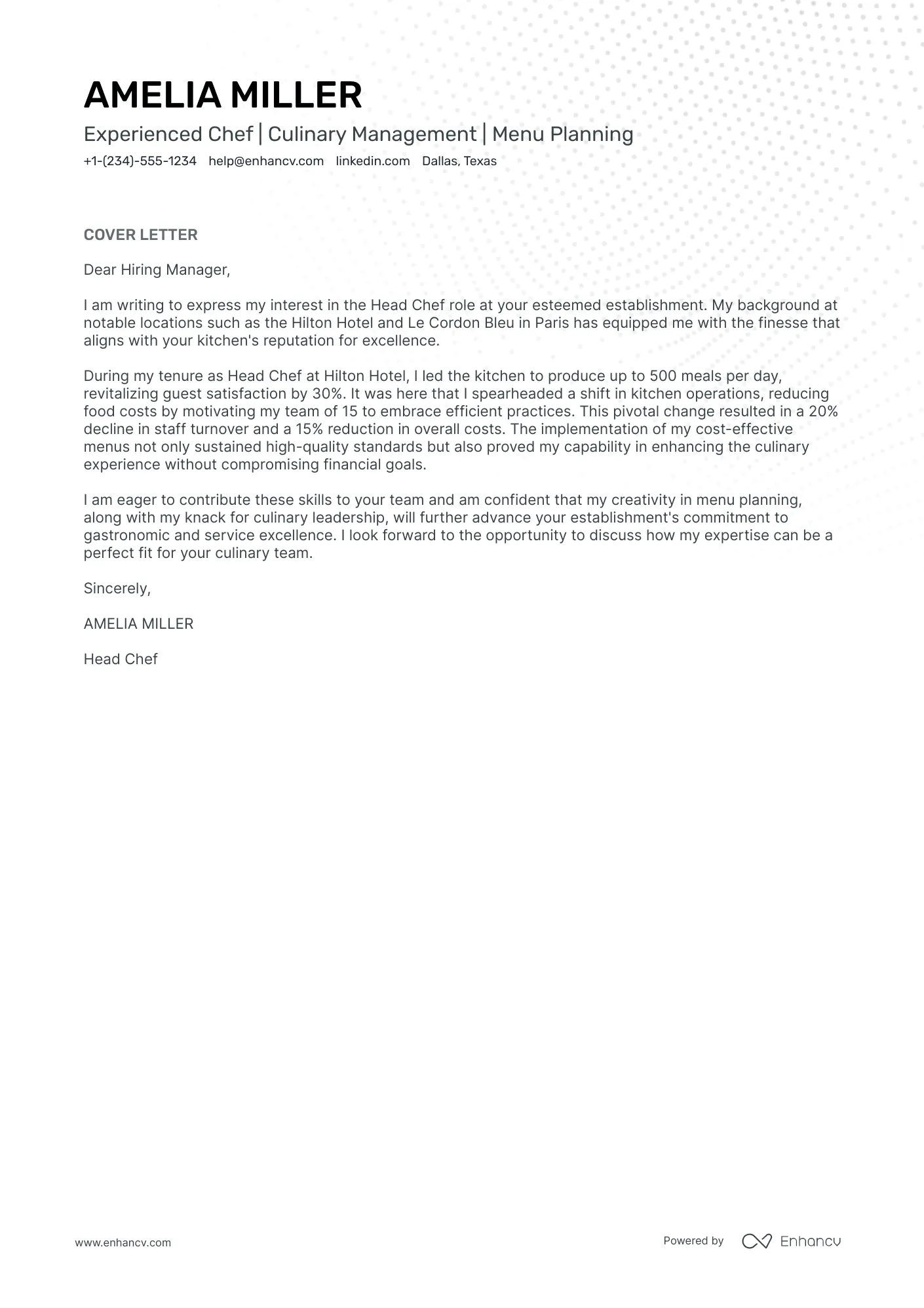 43999 catering cover letter research