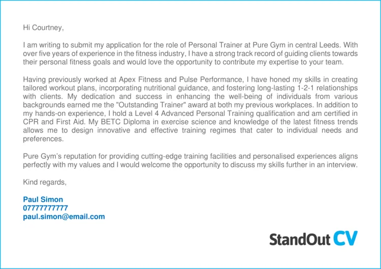 44004 personal training cover letter tips 2