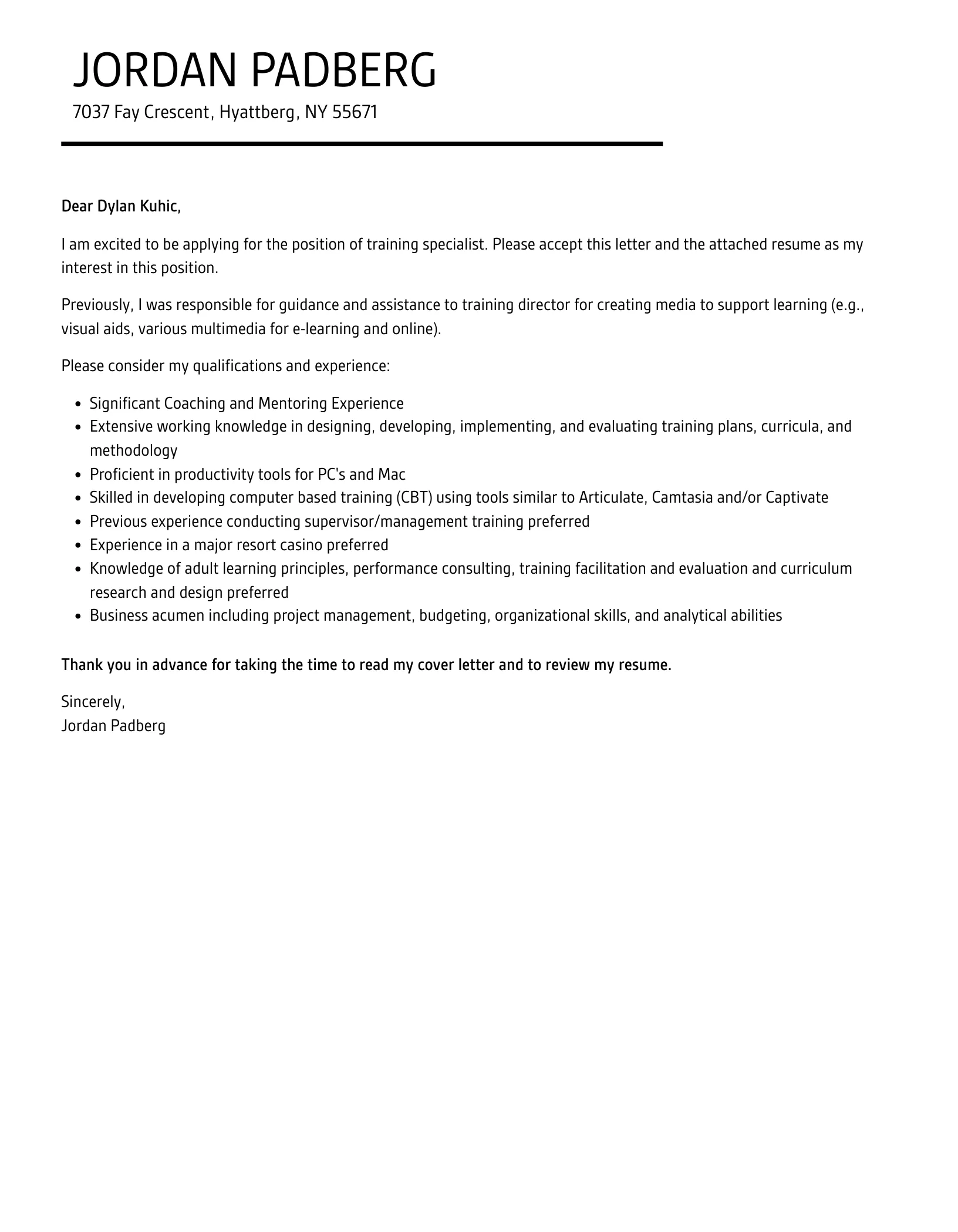 44004 personal training cover letter tips 6