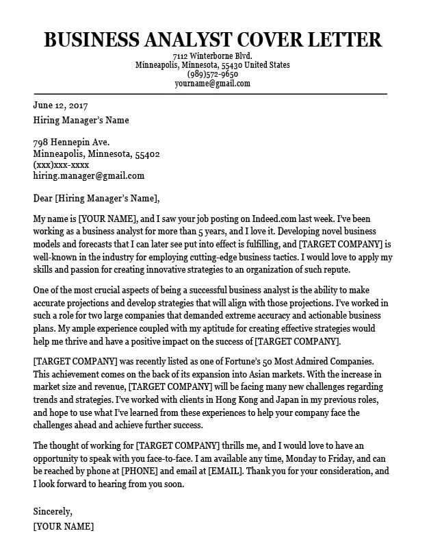 44009 business analyst cover letter no experience 3