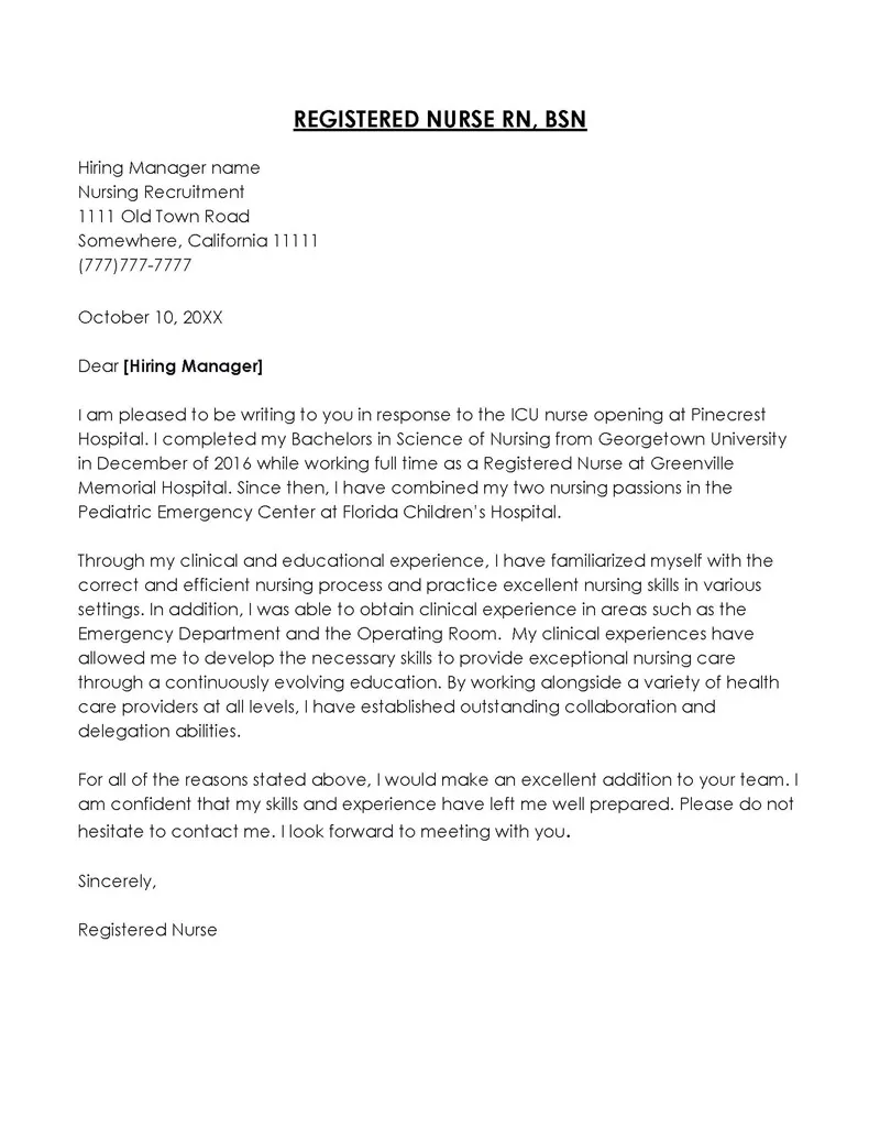 44010 rn cover letter keywords